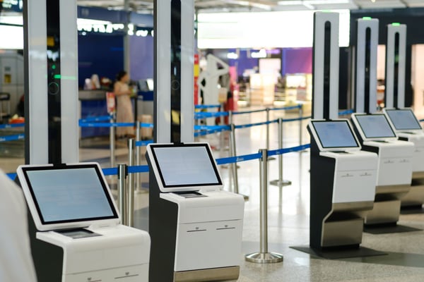 Neom Bay Airport Biometric Kiosk