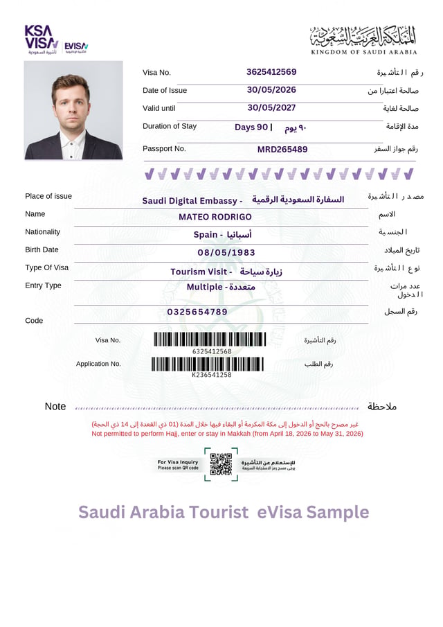 Saudi Arabia Visa Online